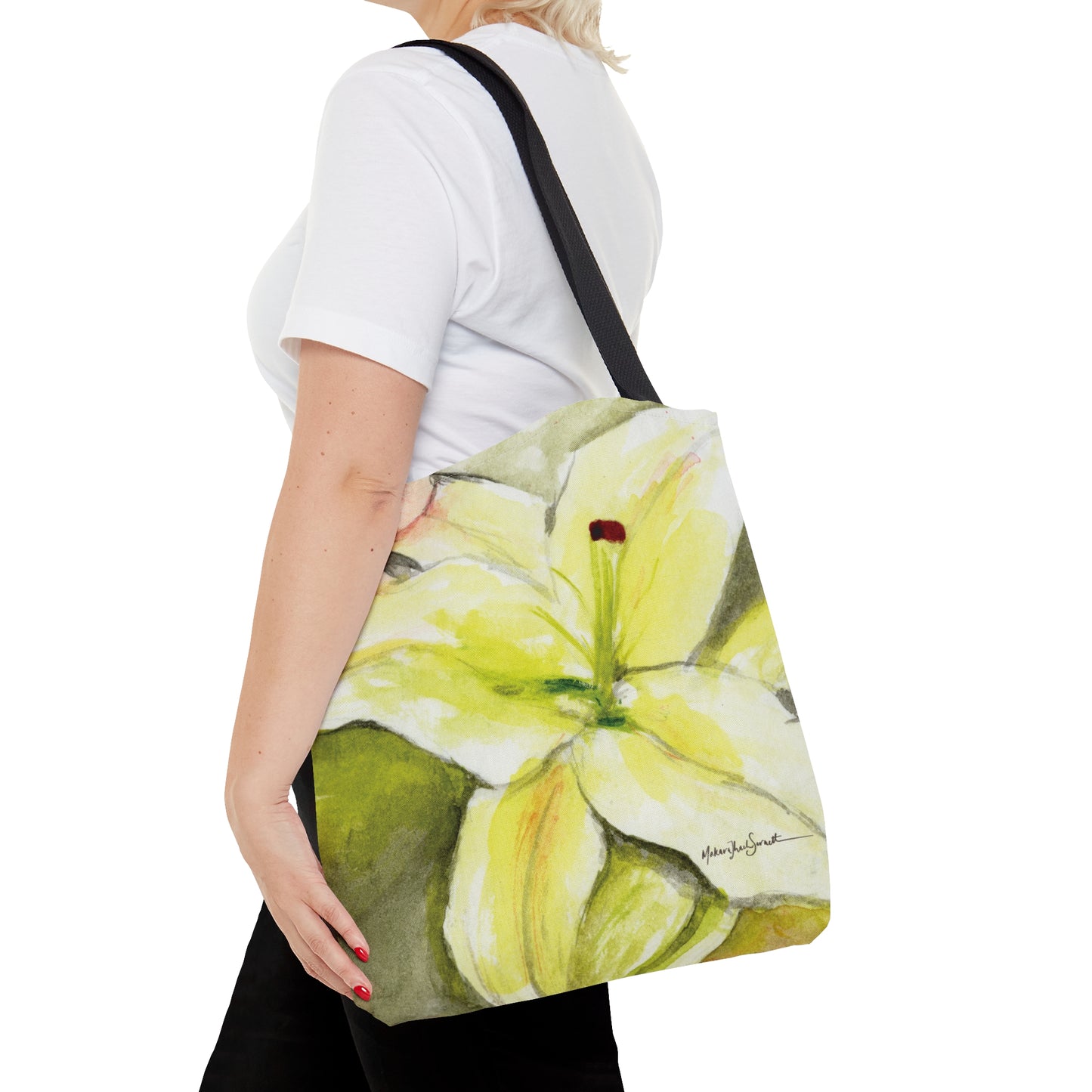 Warm Lilies Tote Bag