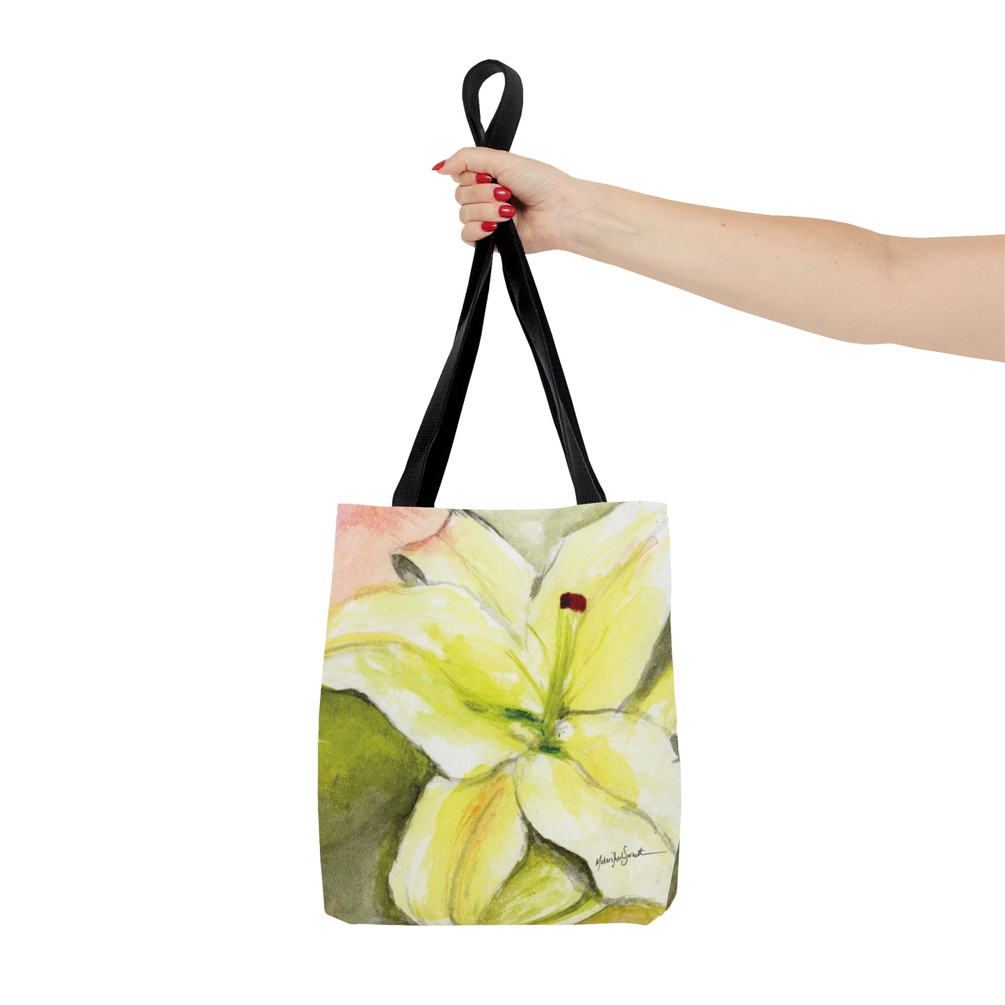 Warm Lilies Tote Bag