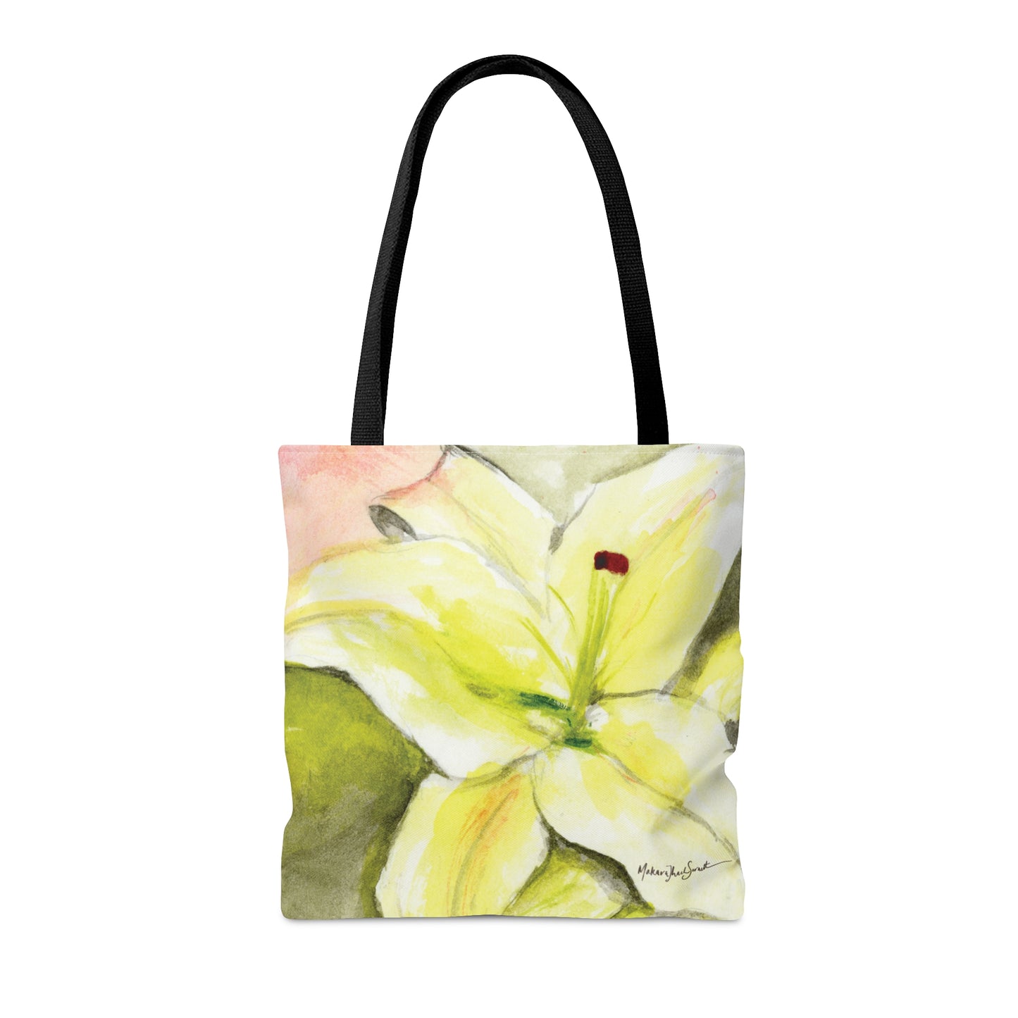 Warm Lilies Tote Bag