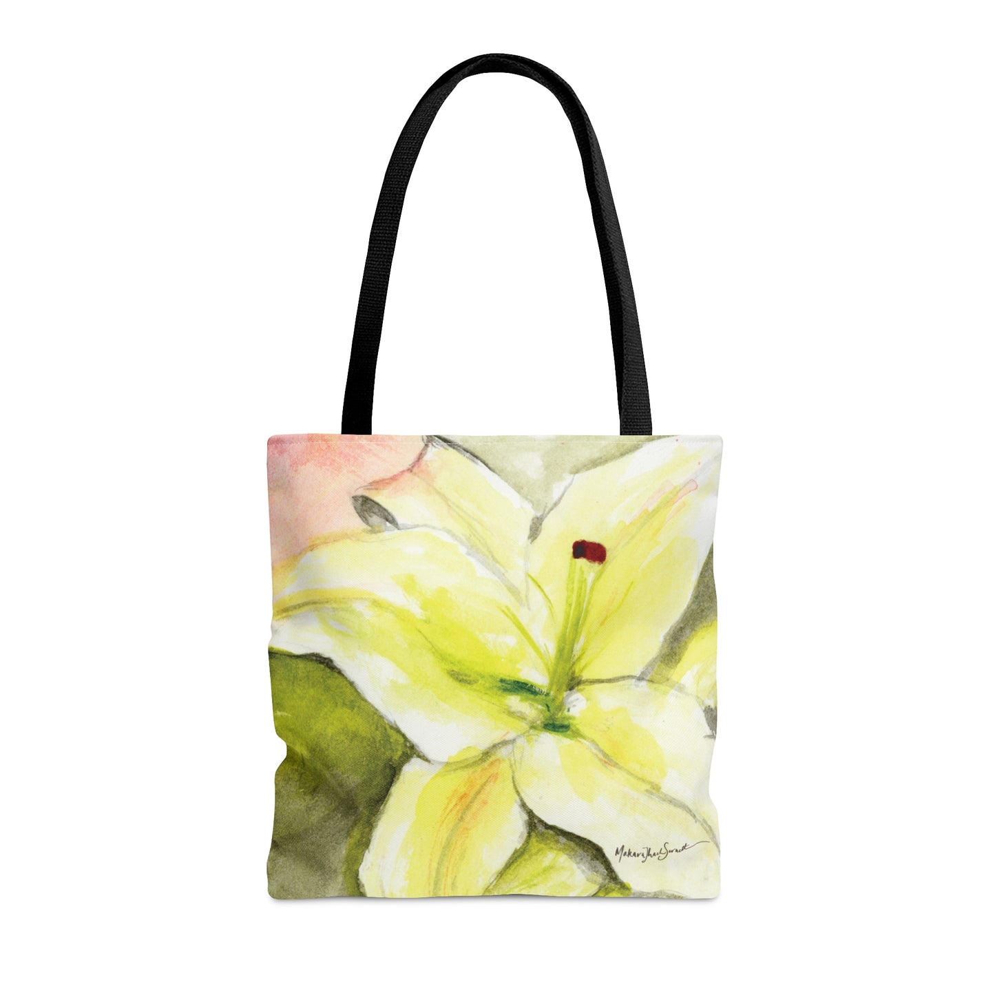 Warm Lilies Tote Bag