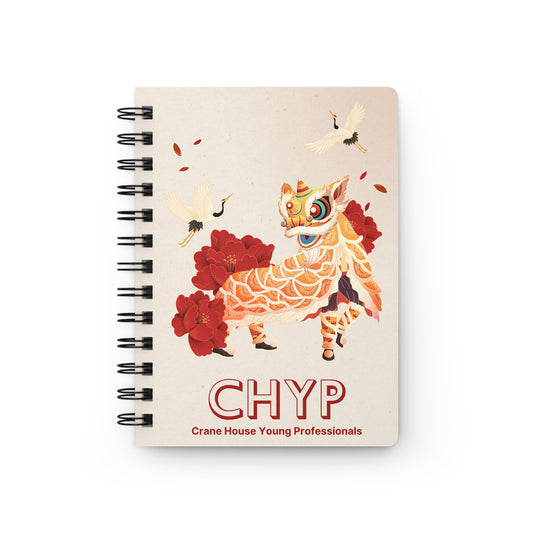 Lion Dance Spiral Bound Journal