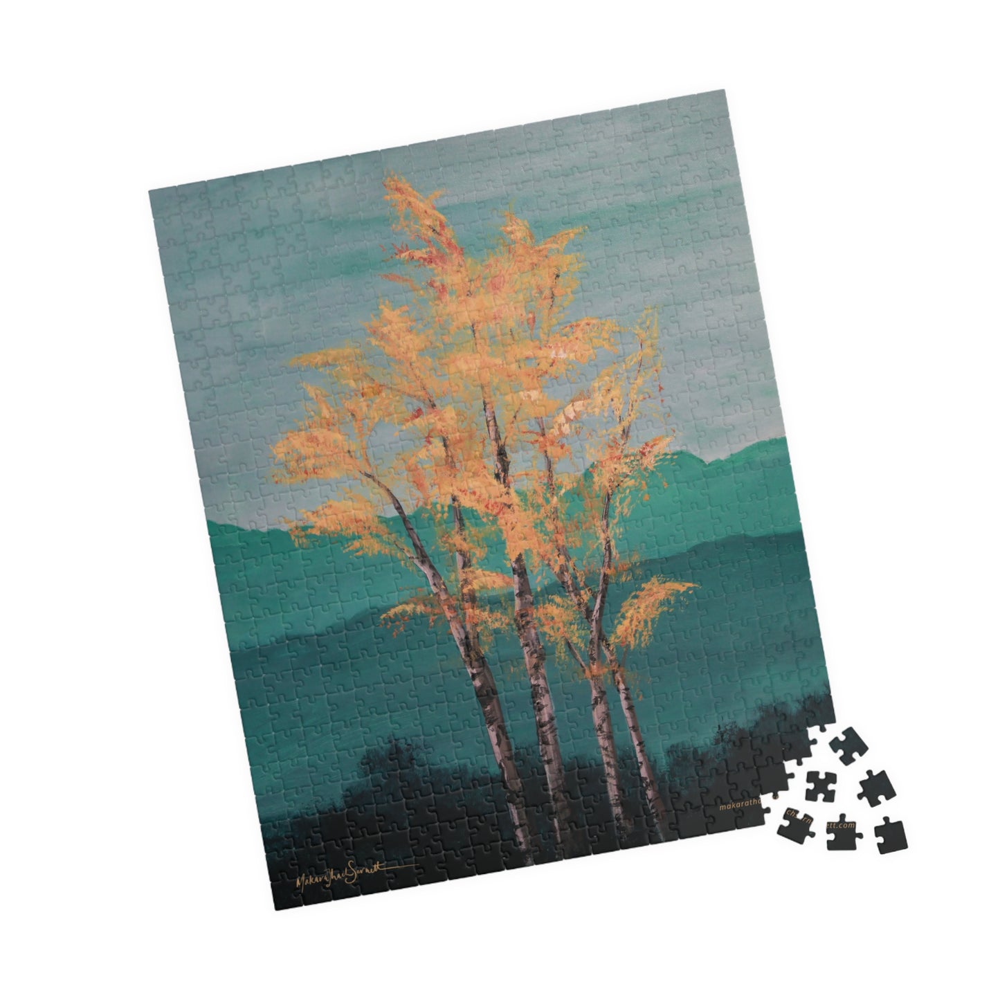 Golden Birch Puzzle (500, 1014-piece)